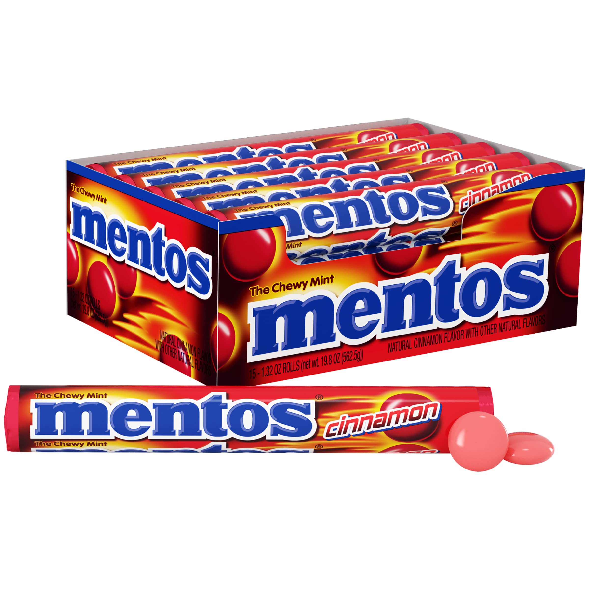 Mentos Cinnamon Chewy Mints