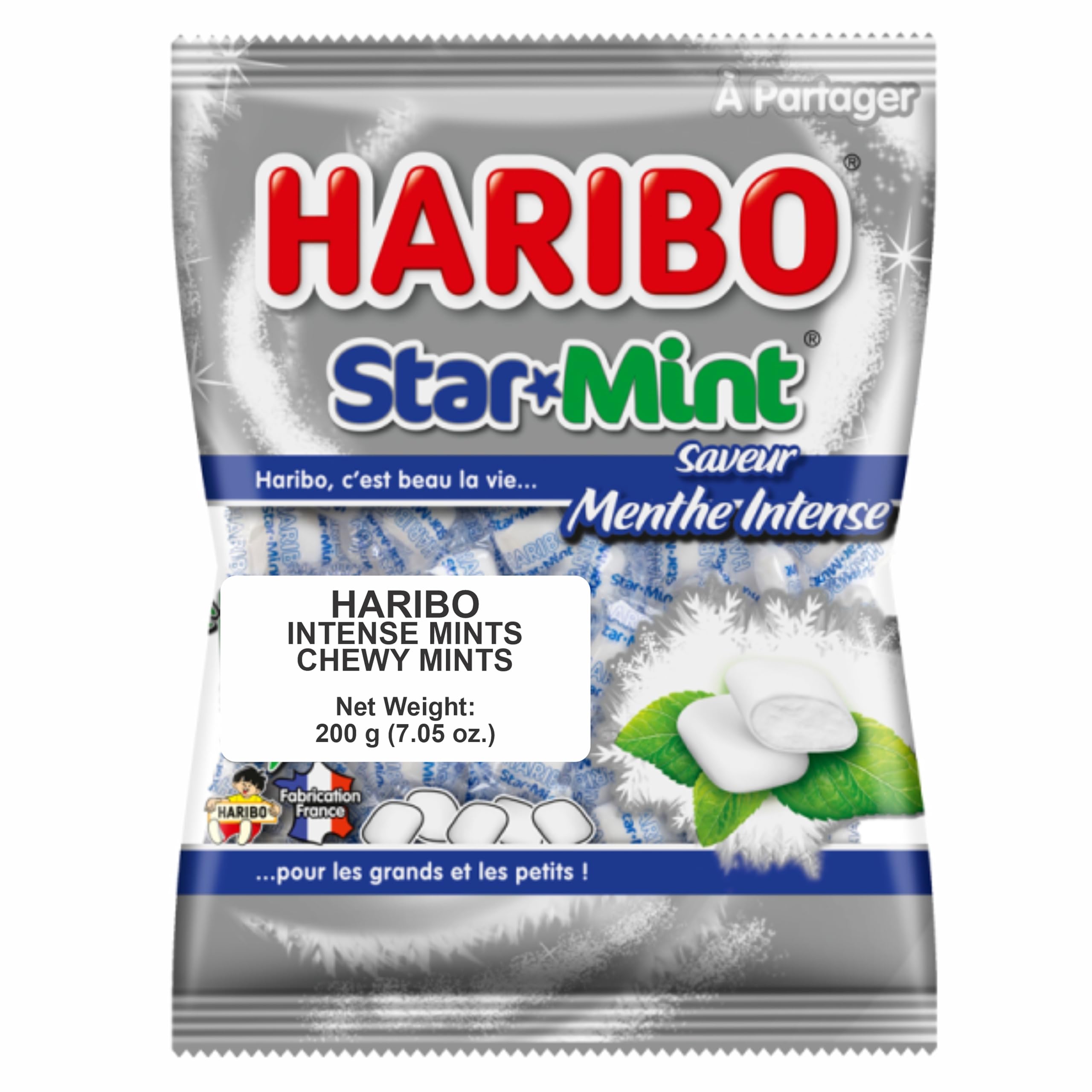 Haribo Star Mint Intense Mints
