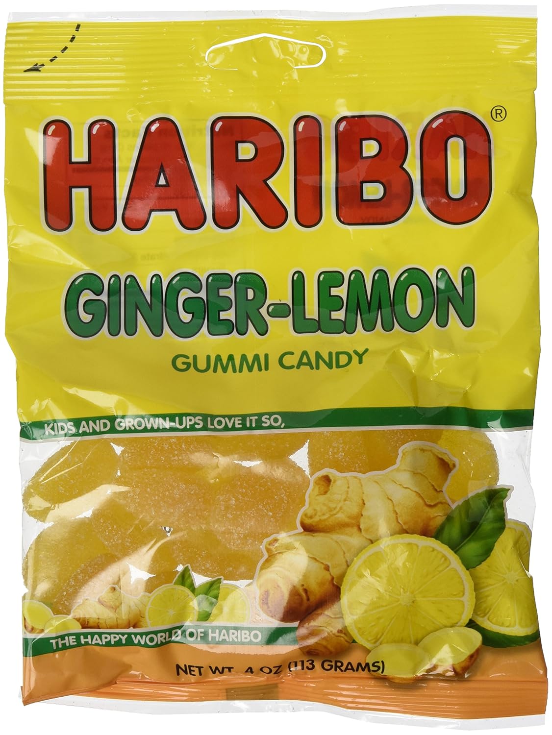 Haribo Ginger-Lemon Gummi Candy
