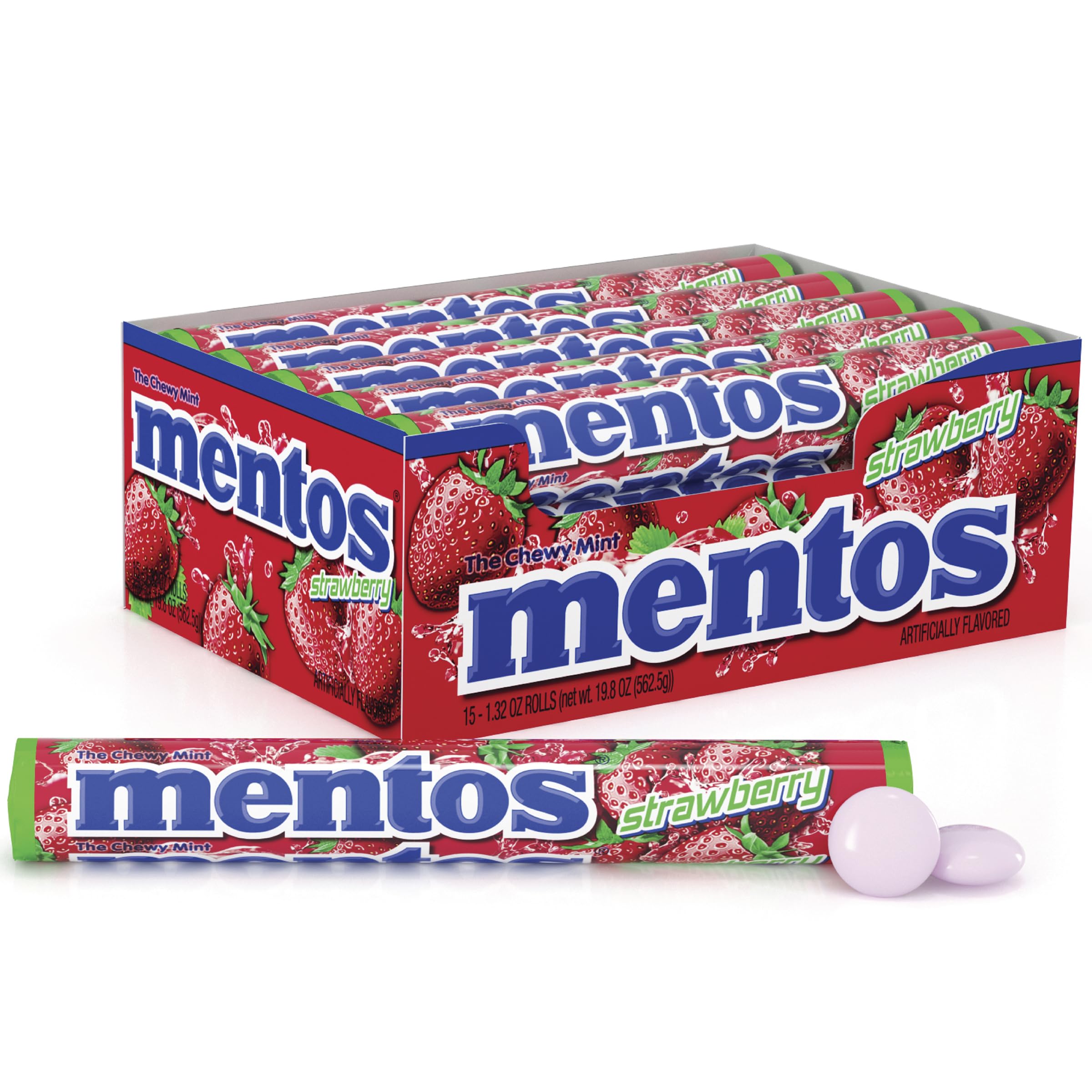Mentos Strawberry Chewy Mint