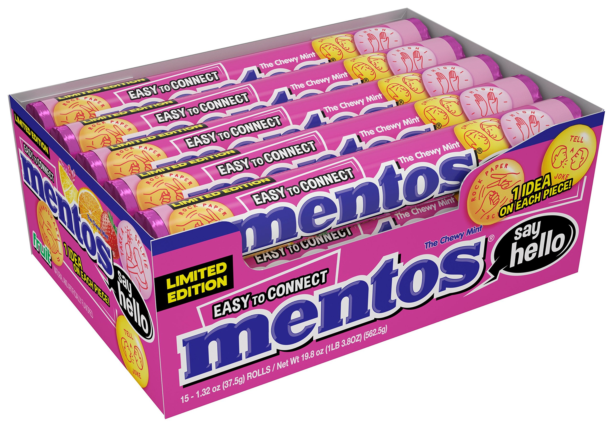 Mentos Cherry Mint Rolls