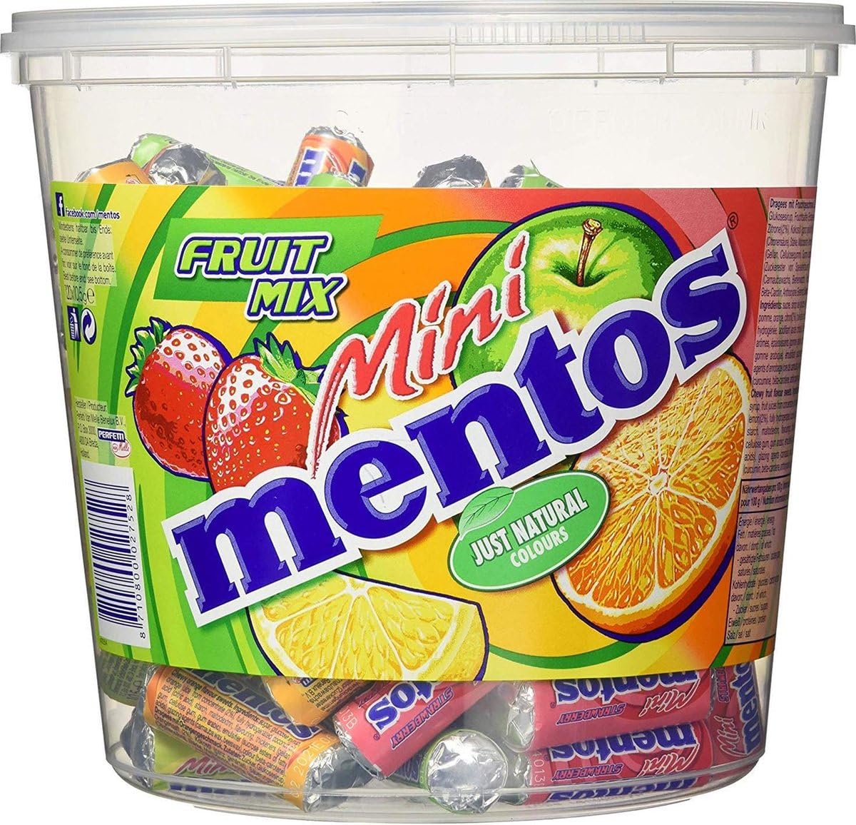Mentos Mini Fruit Mix Tub
