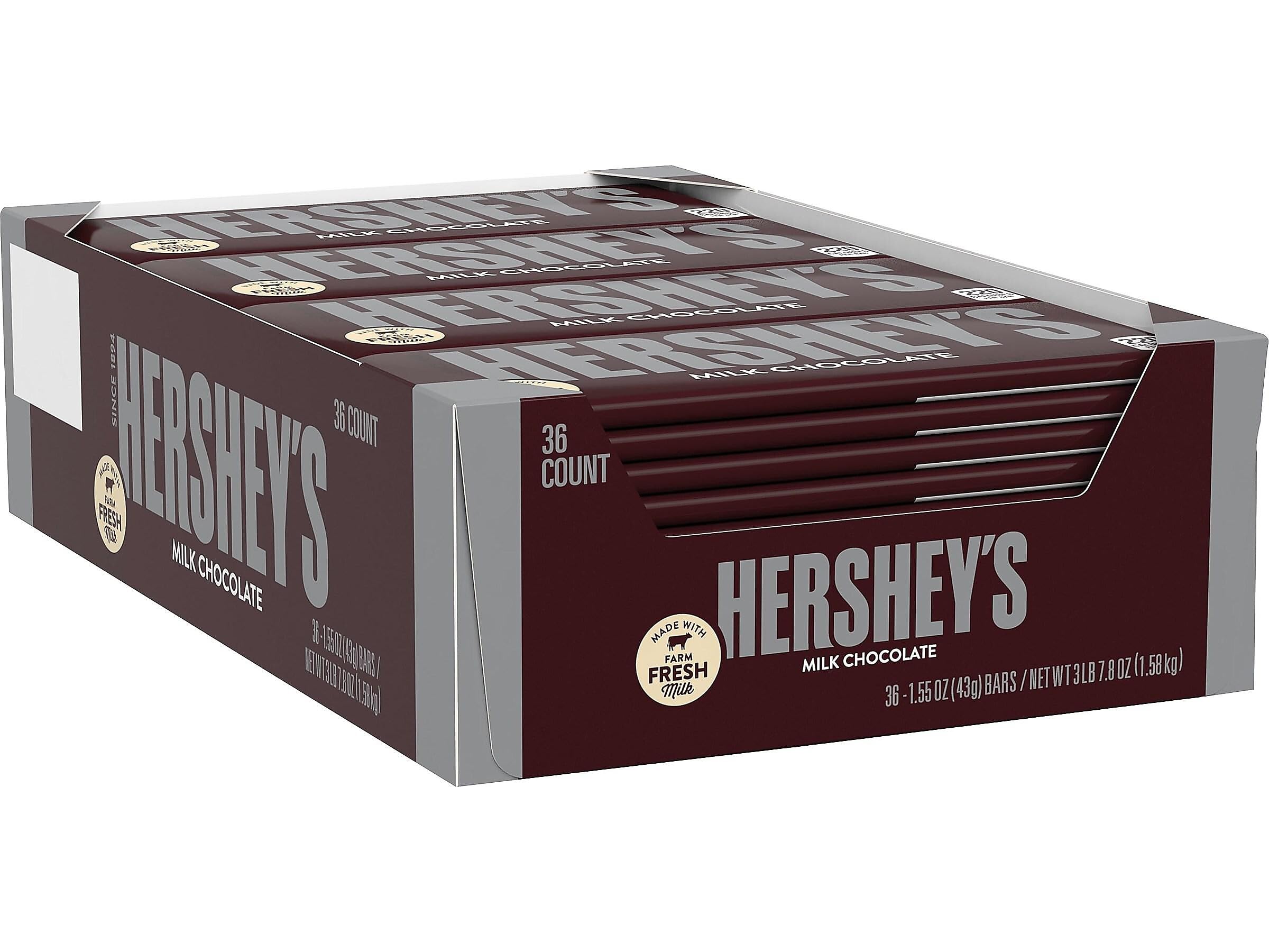 Hershey's Milk Chocolate Bars (36 Count)
