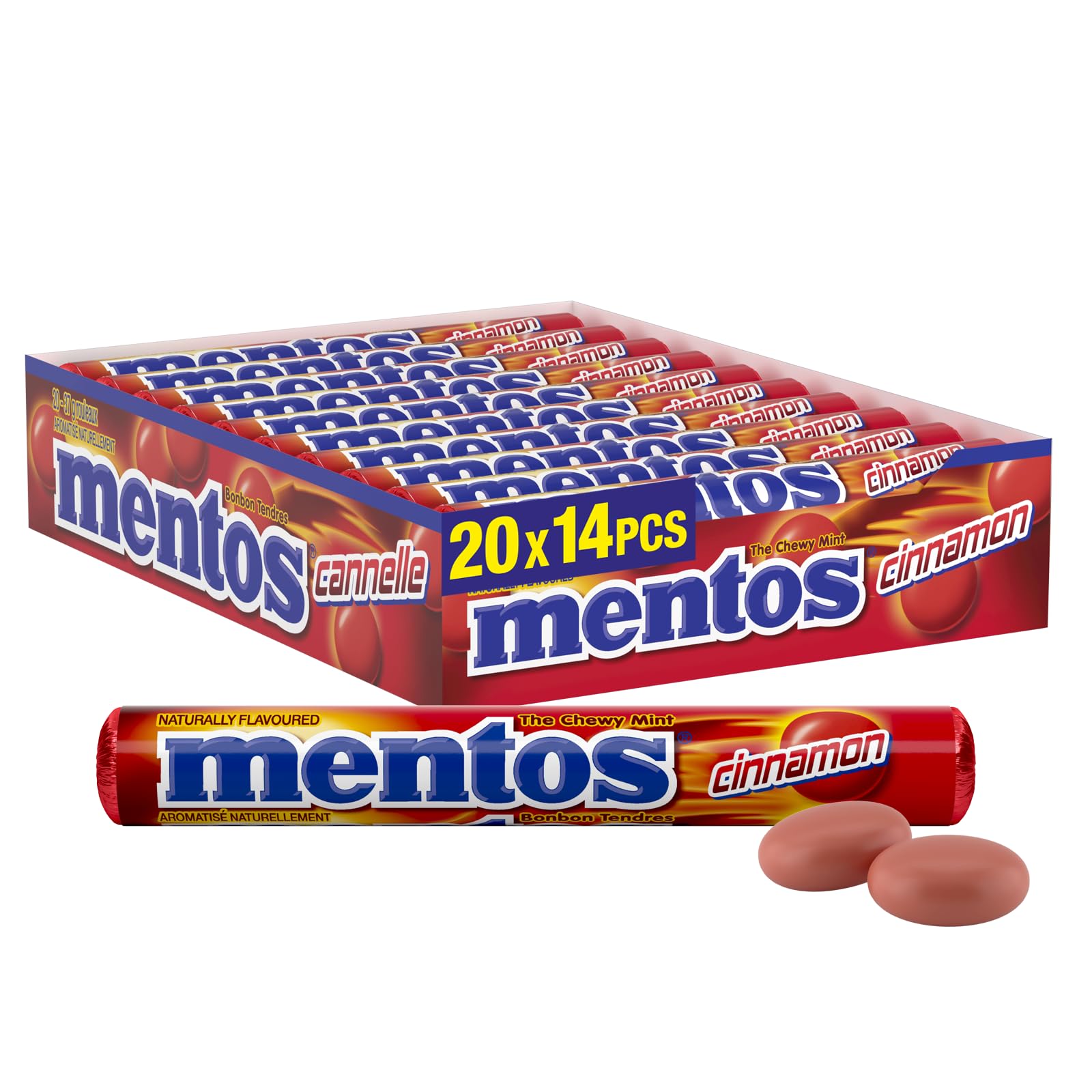 Mentos Cinnamon Chewy Mints