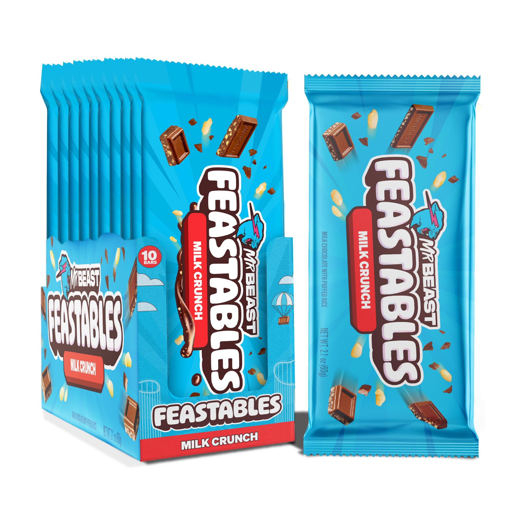 Feastables Milk Crunch