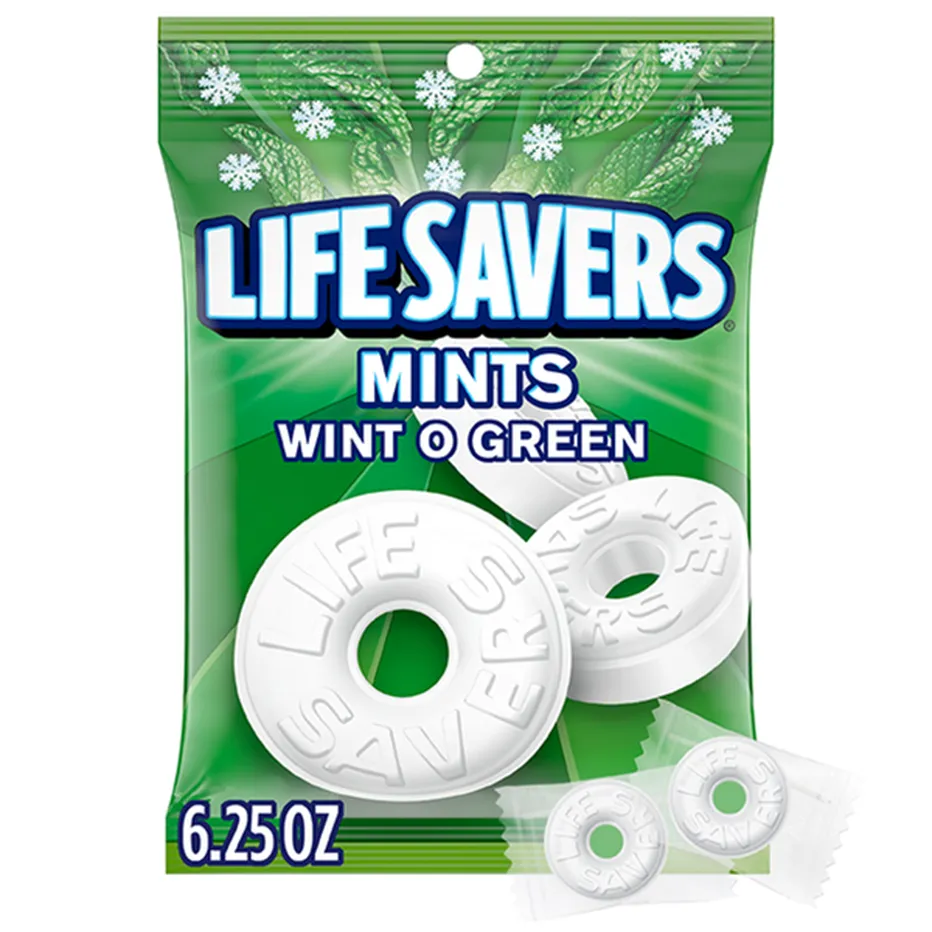 Life Savers Mints Wint O Green 6.25 oz