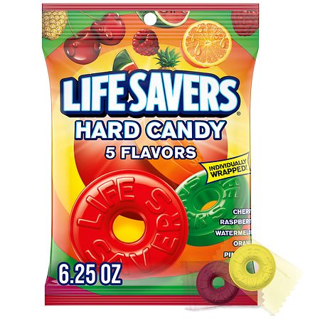 LifeSavers Hard Candy 5 Flavors, 6.25 oz