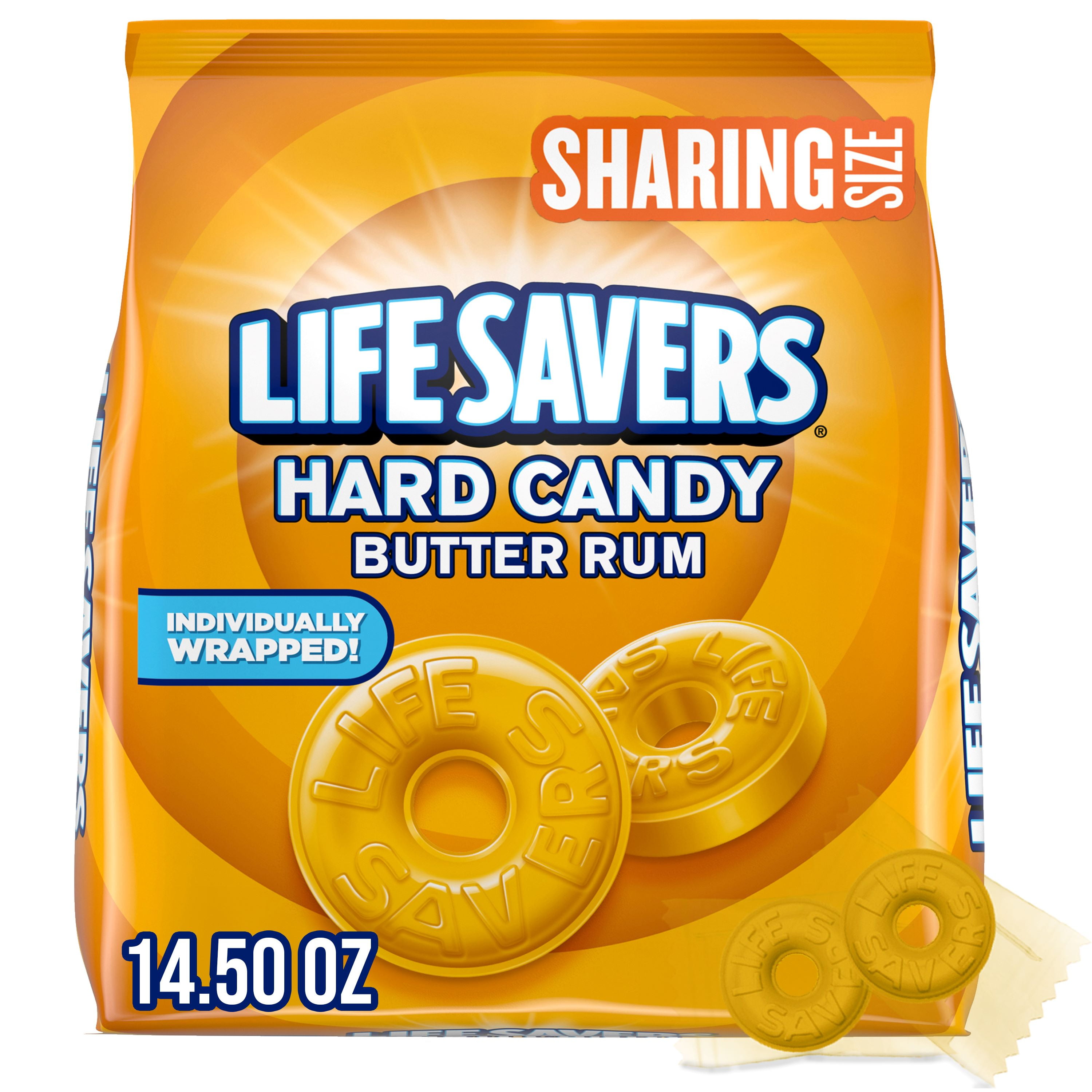 Life Savers Hard Candy Butter Rum 14.5oz