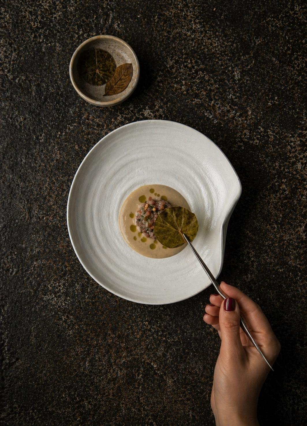White Matt Plate
