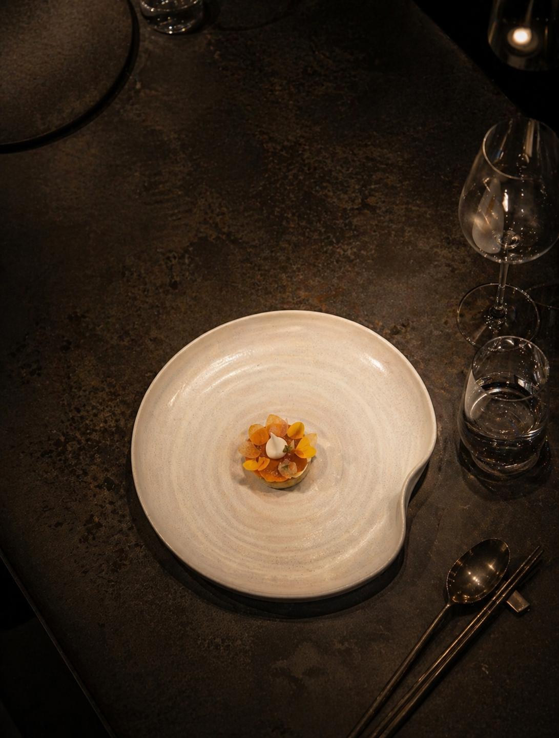 White Matt Plate