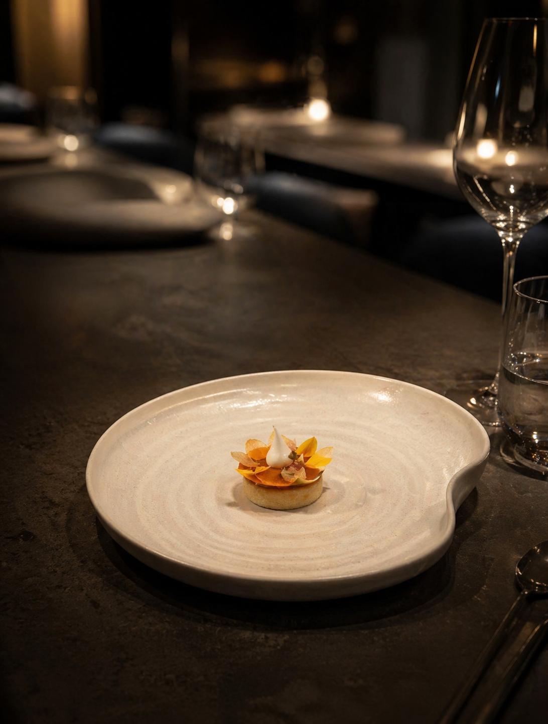 White Matt Plate