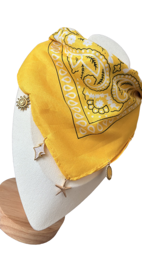 Bandana jaune 