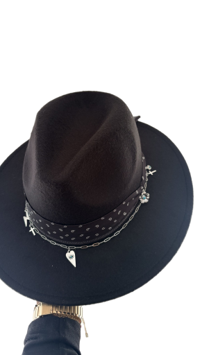 Chapeau Fedora Noir