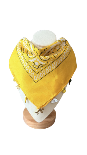 Bandana jaune 