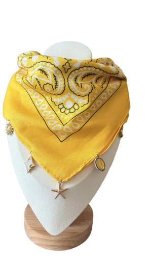 Bandana jaune 