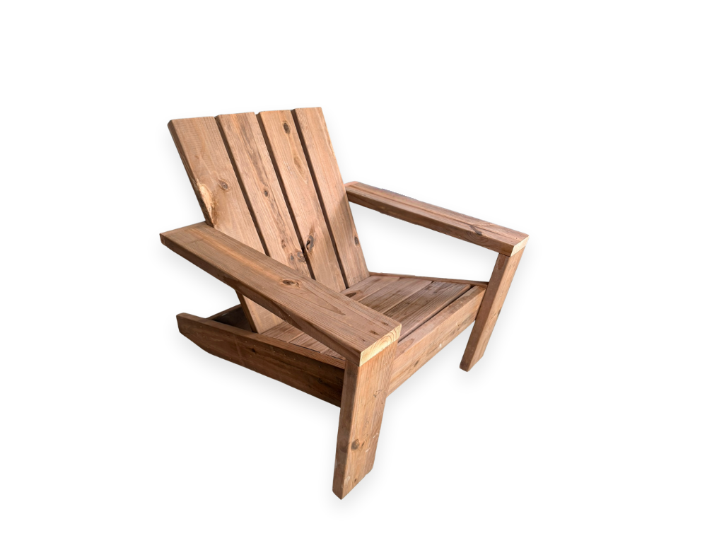 Outdoor Adirondack Chair DIY Plans