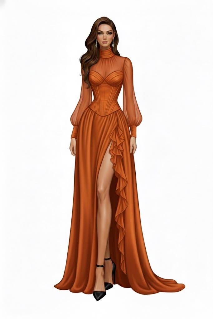 Custom Evening Gown Design Service