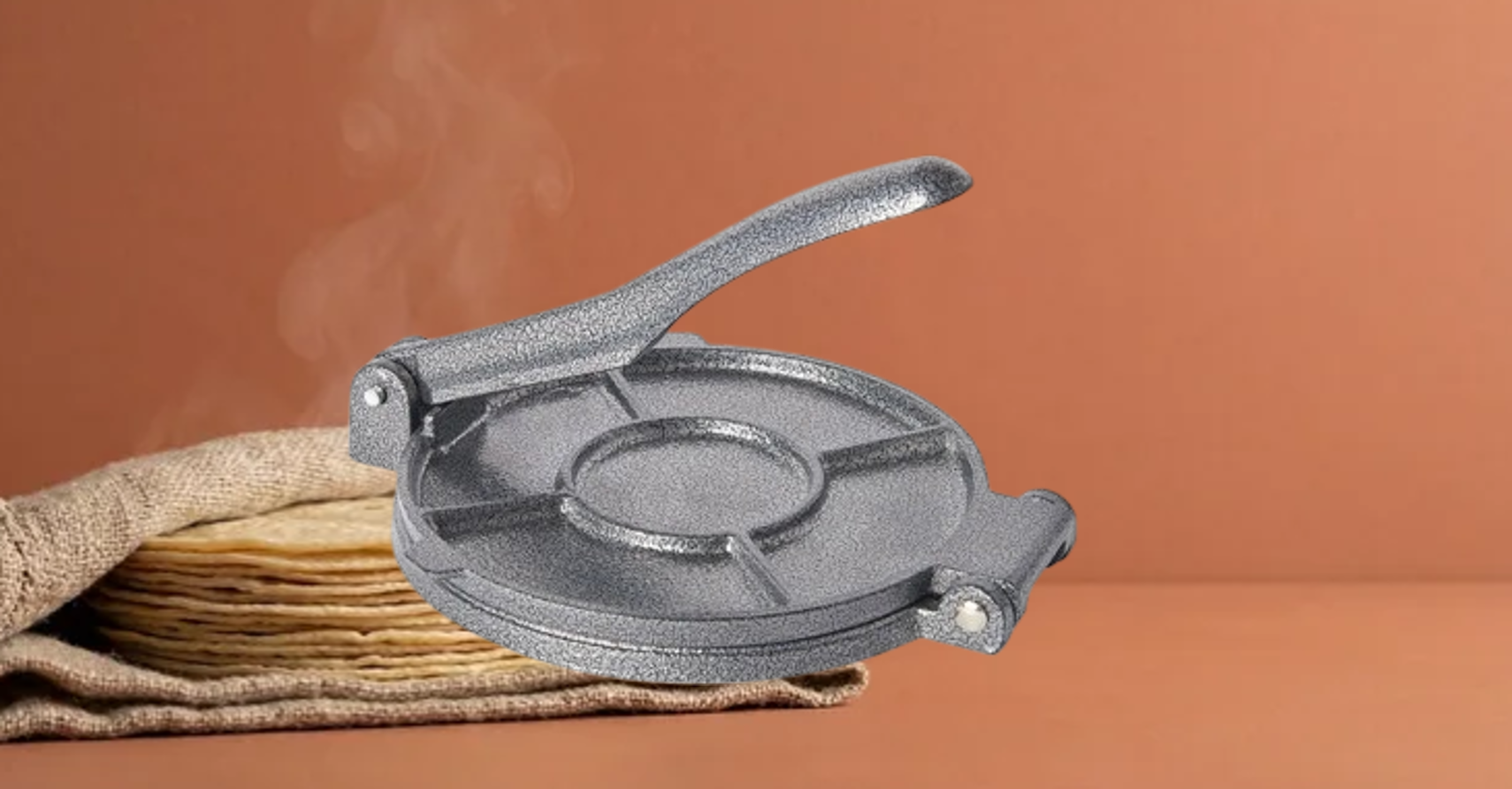 Prensa para tortillas de metal