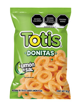 Totis Donitas Limón y Sal (13g.)