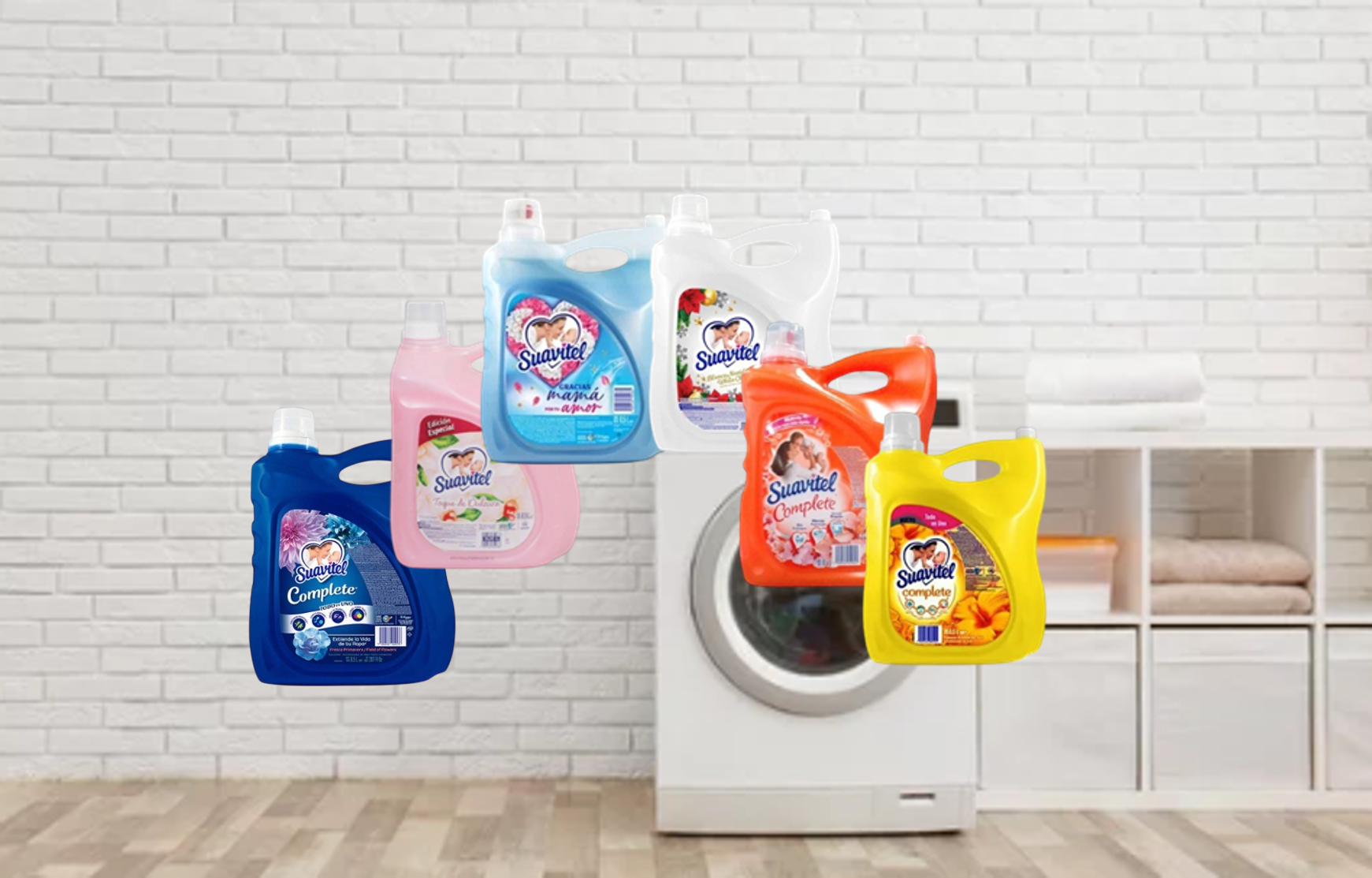 Suavitel Suavizante en Diferentes Aromas 2 pk. (8.5 L.)