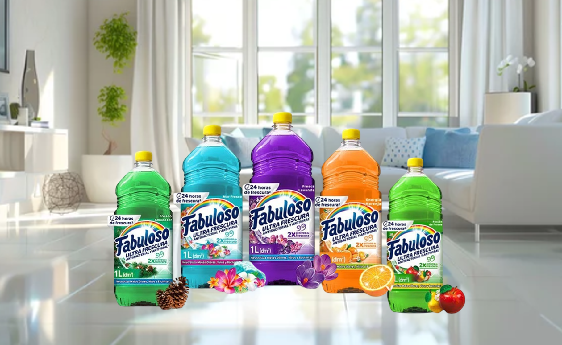 Fabuloso Limpiador Multiusos 12 pk. (1 L.)