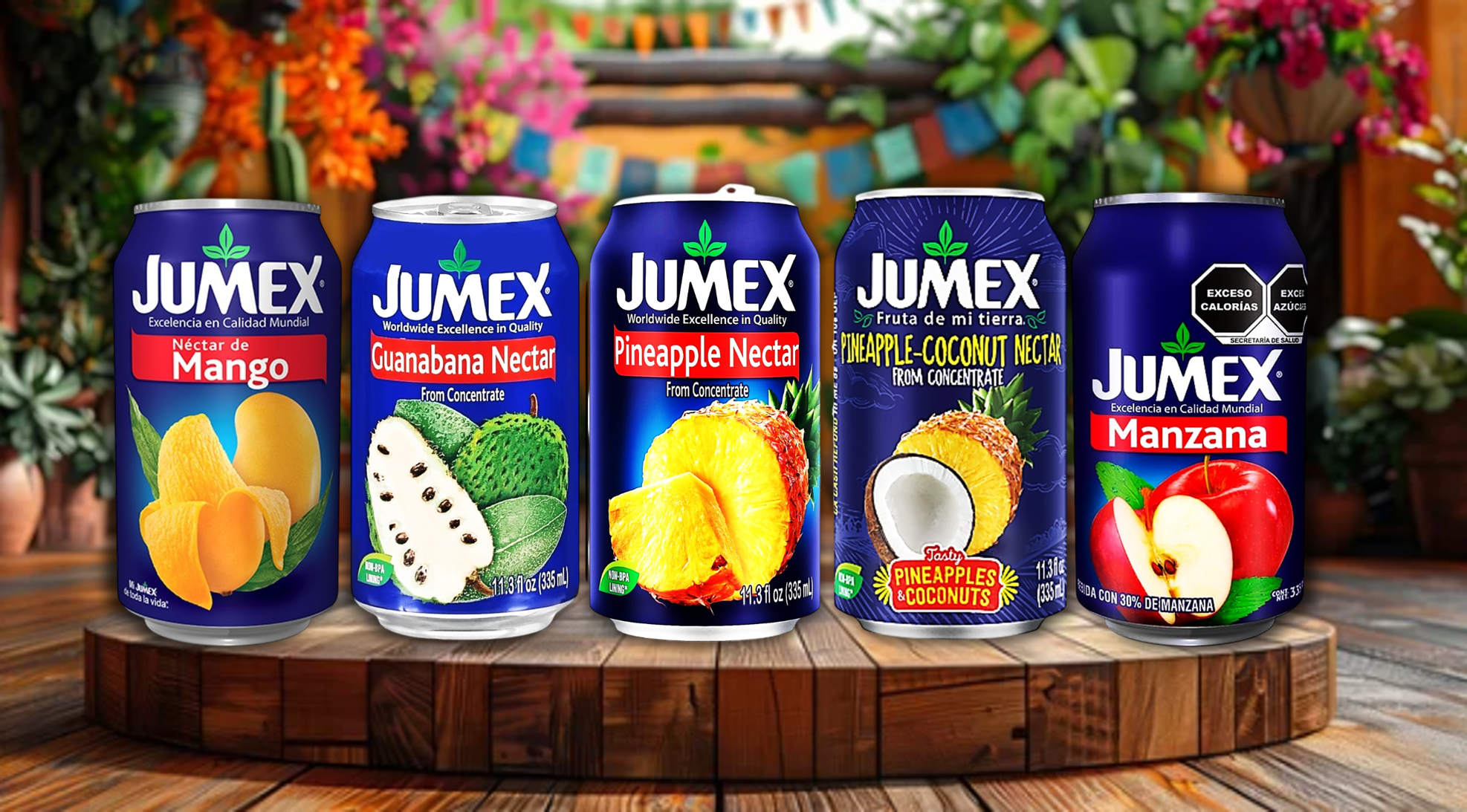 Jumex Néctar de Frutas Surtido 24 pk. (335 ml.)