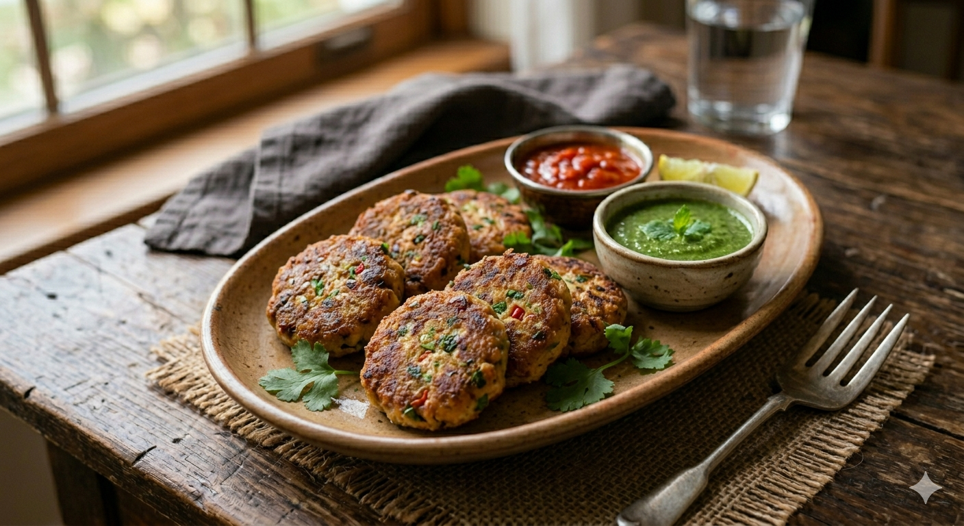 Chicken Shami Kabab (1 Piece)