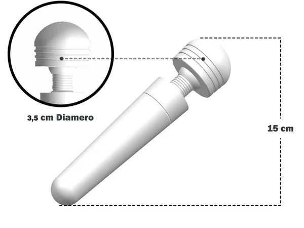 Masajeador eléctrico Vibrador 