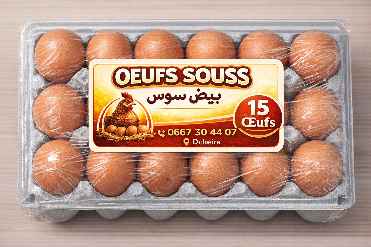 بيض طازج من سوس