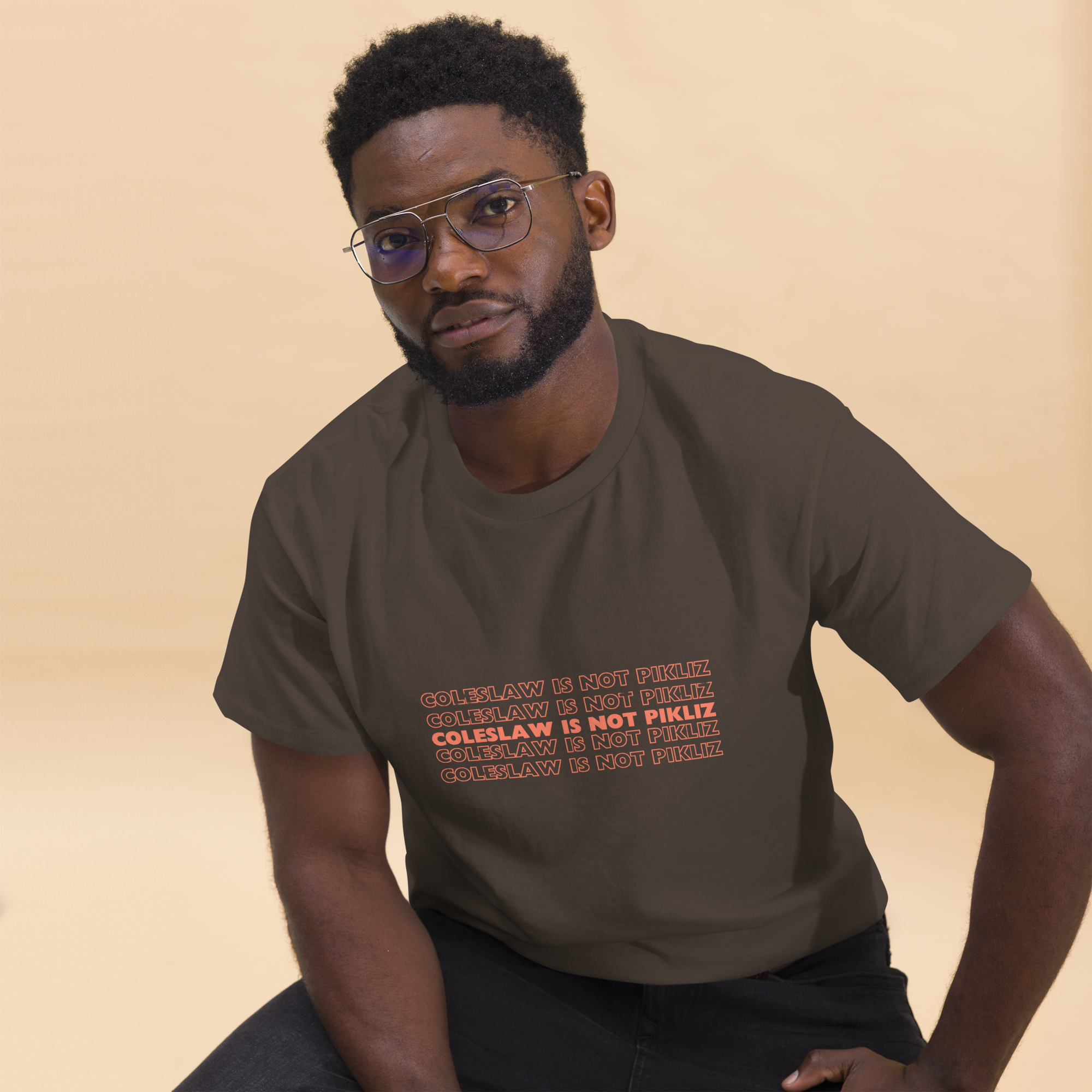 Coleslaw is not pickliz tee