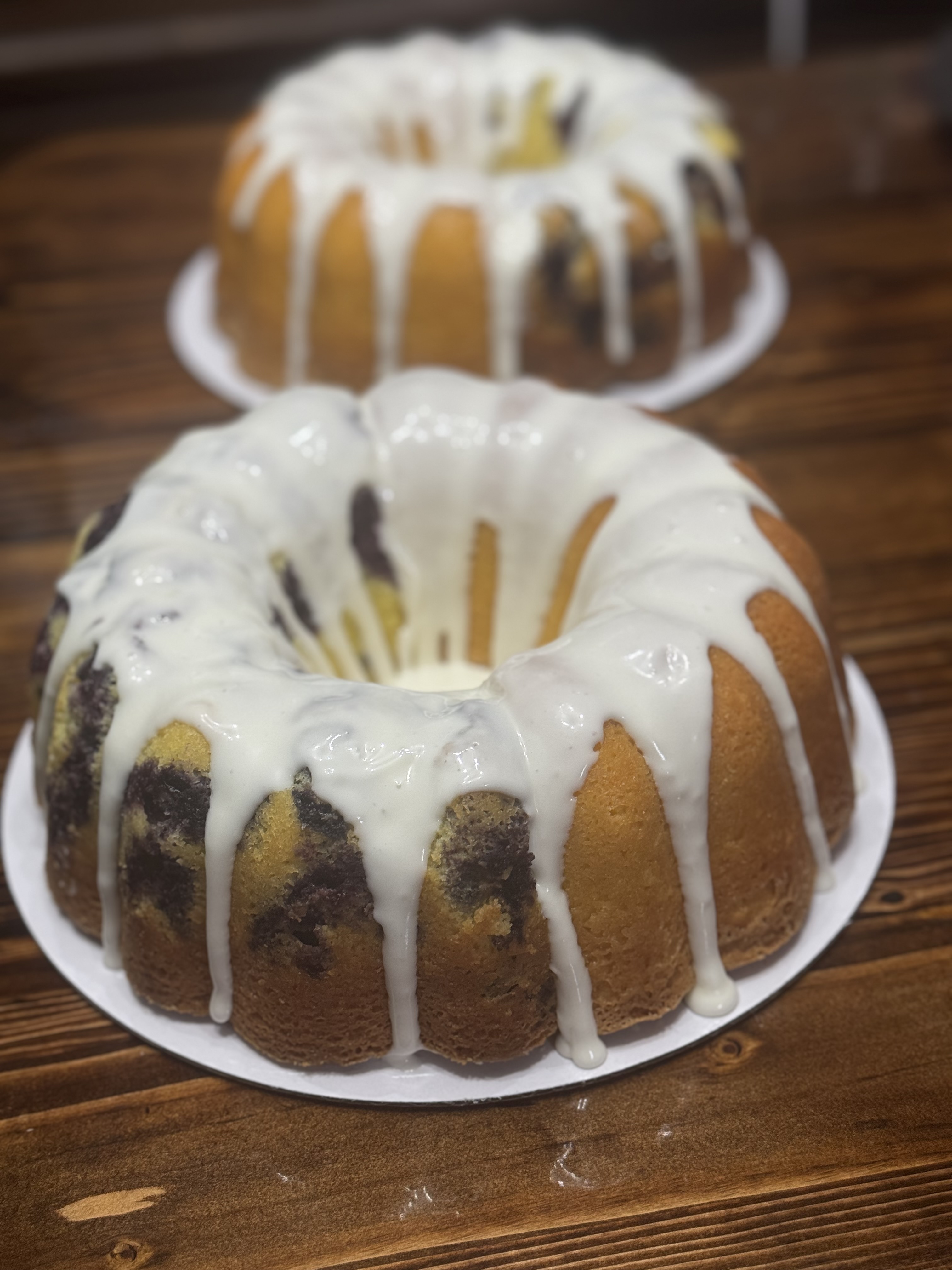 Lemon Blueberry Bundt Cake