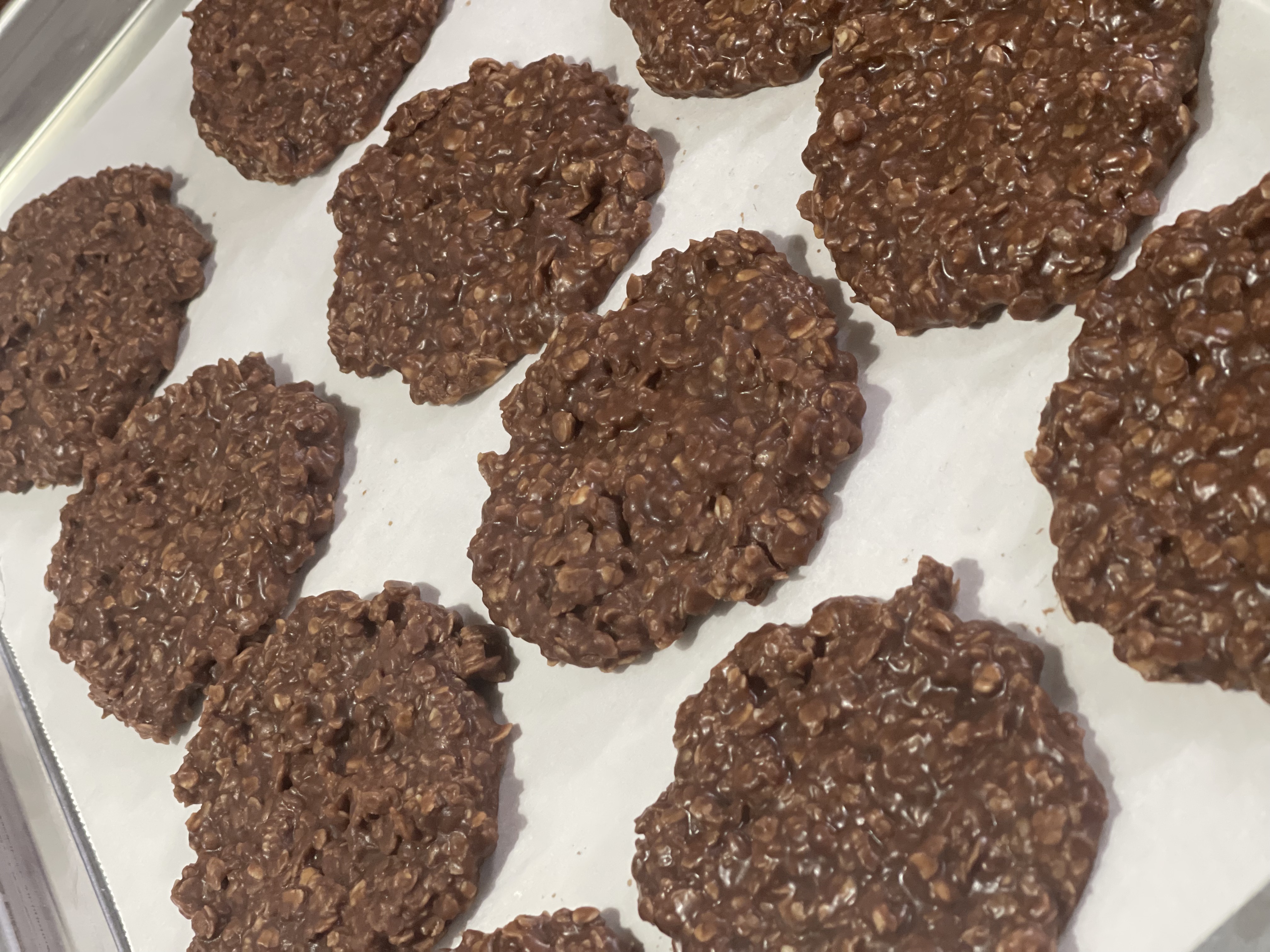 No-Bake Chocolate Oatmeal Cookies