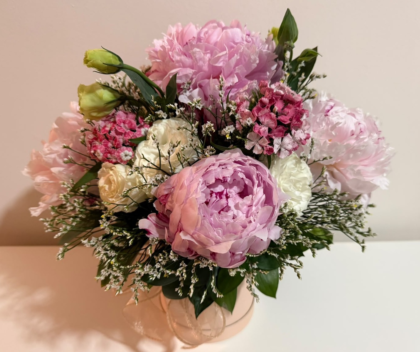 Elegant Peony Floral Arrangement