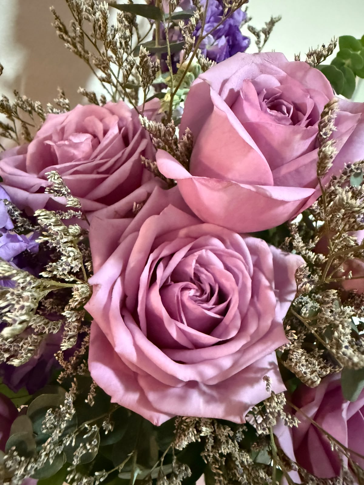 Lavender Rose Floral Arrangement