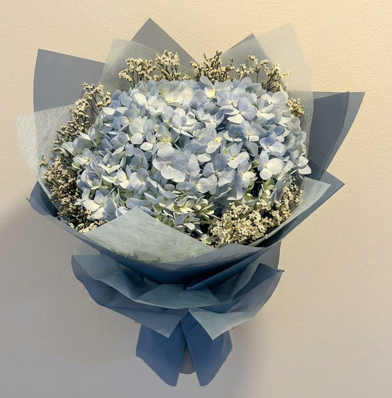 Midnight Hydrangea Bouquet