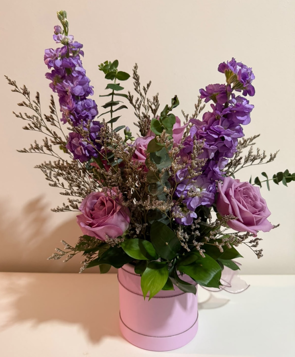 Lavender Rose Floral Arrangement