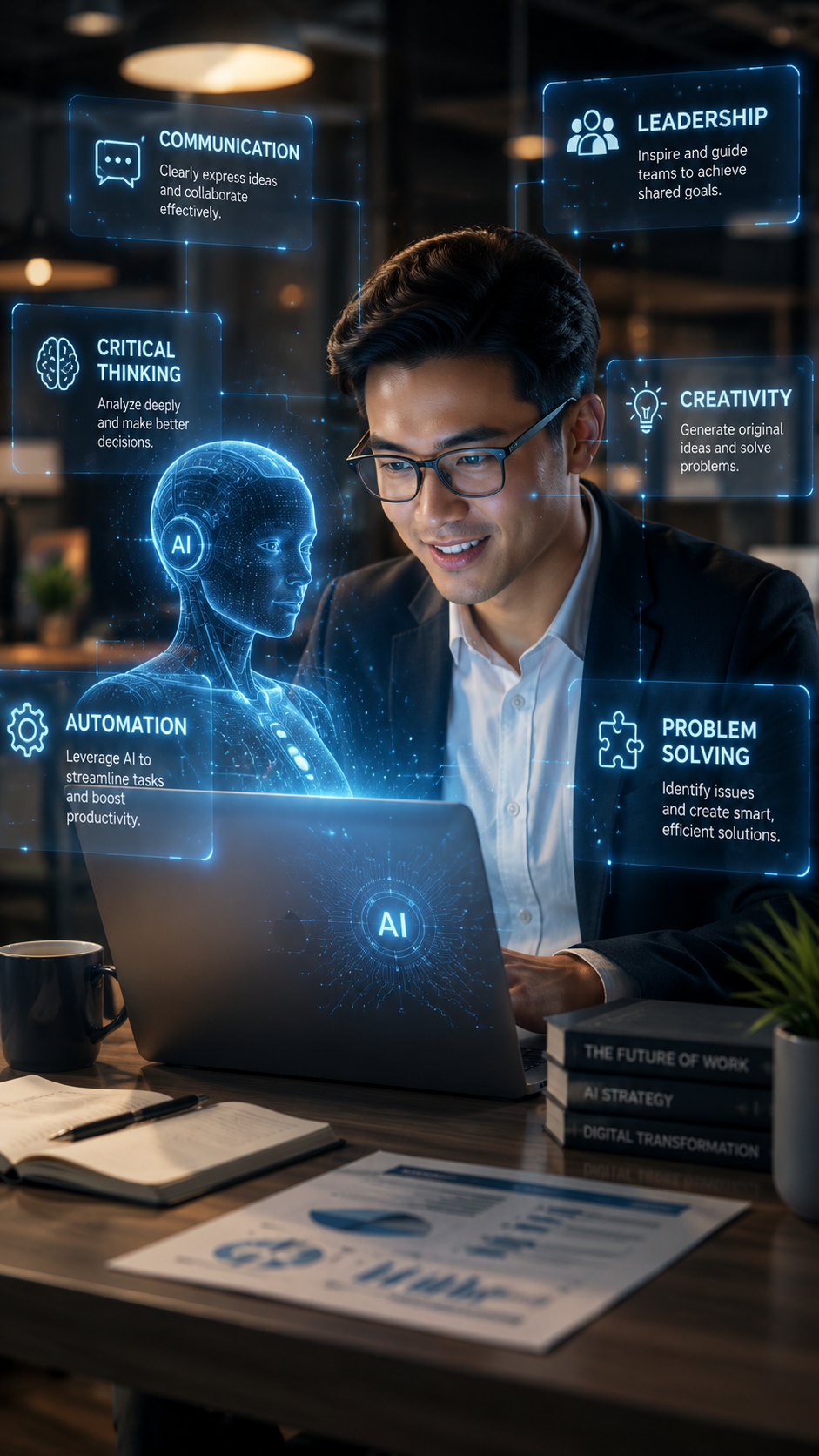AI Career Survival Score™ + 90-Day Playbook