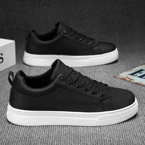 Classic Black Sneakers