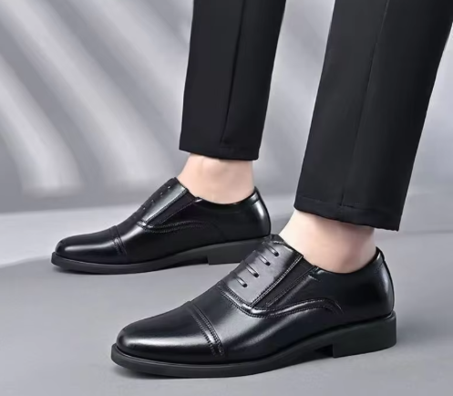 Classic Black Dress Shoes
