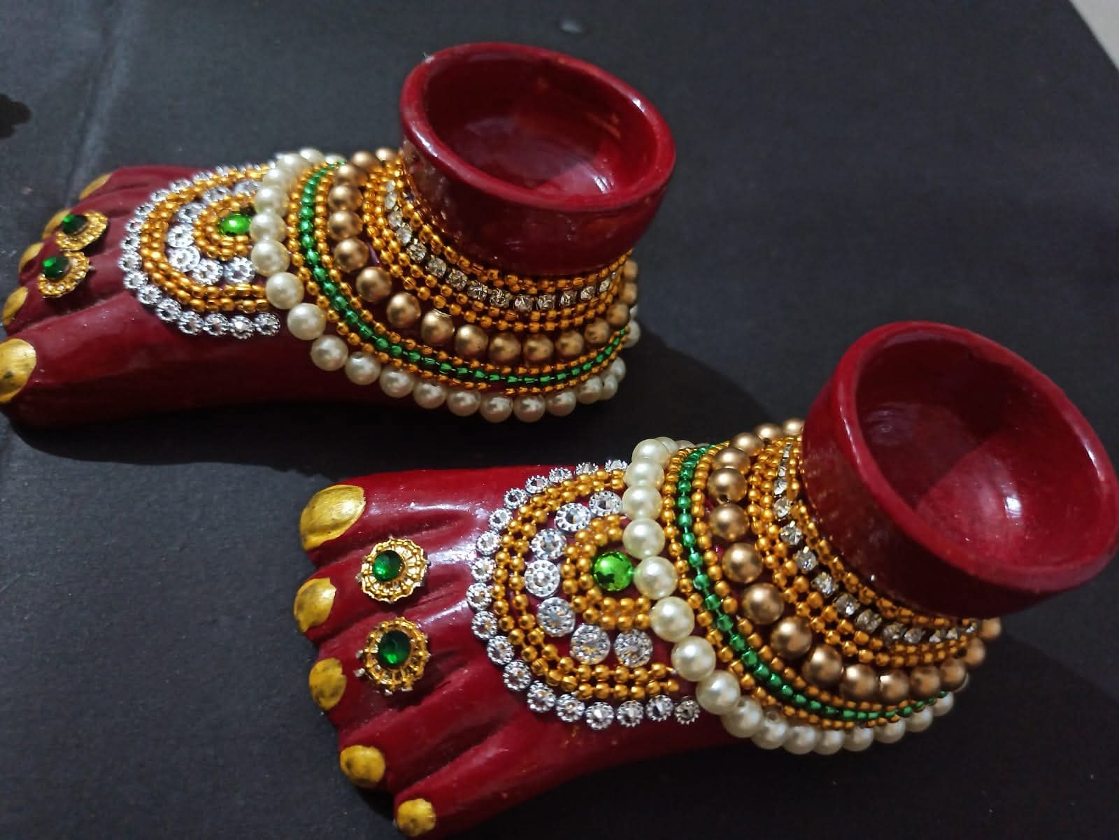 Decorative Lakshmi Charan Paduka