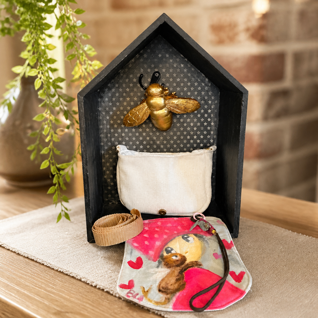 Combinaison chat base+rabat+sangle+porte clé décoratif