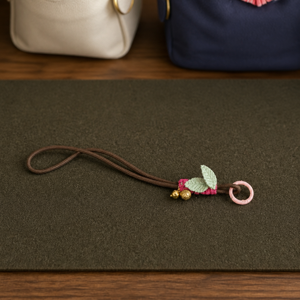 Combinaison chat base+rabat+sangle+porte clé décoratif