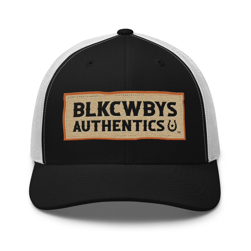 BLKCWBYS Embroidered Trucker Cap