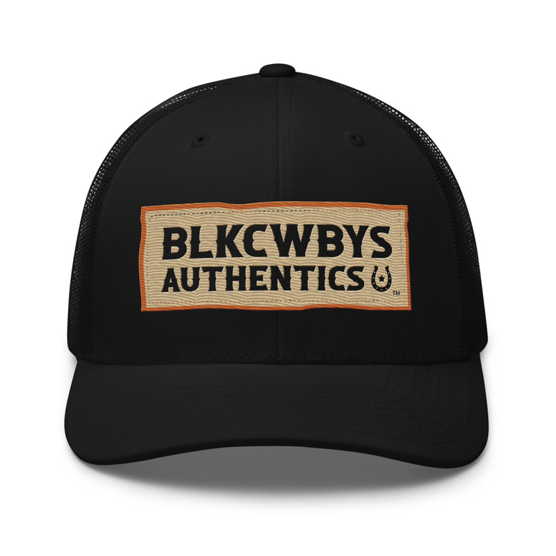 BLKCWBYS Embroidered Trucker Cap