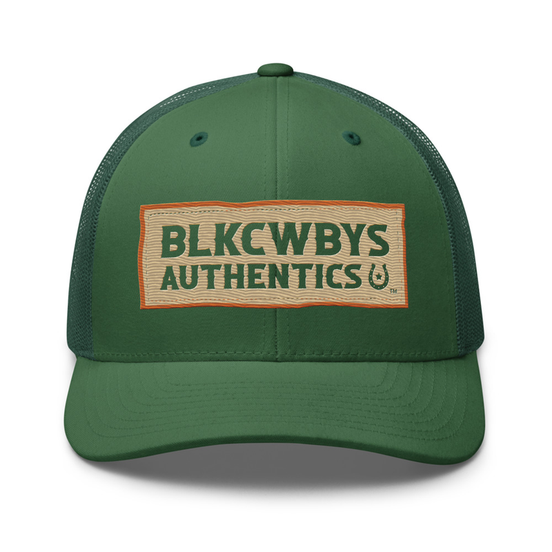 BLKCWBYS Embroidered Trucker Cap