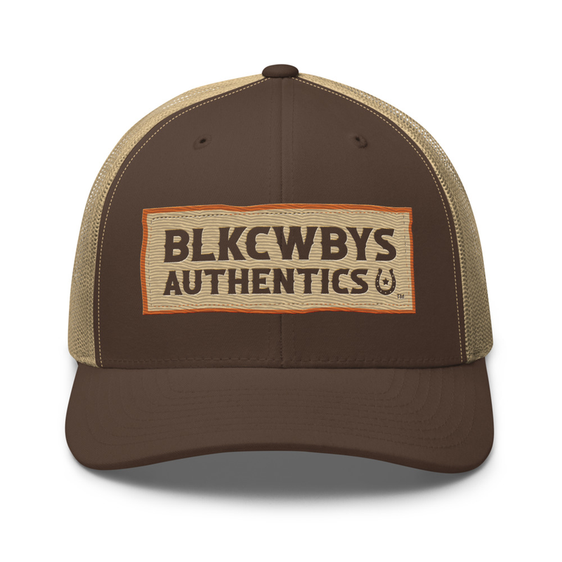 BLKCWBYS Embroidered Trucker Cap