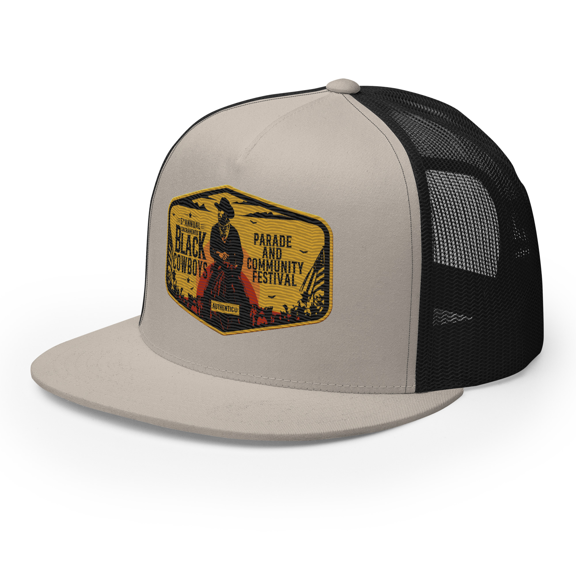 Custom Embroidered Cowboys Parade Trucker Cap