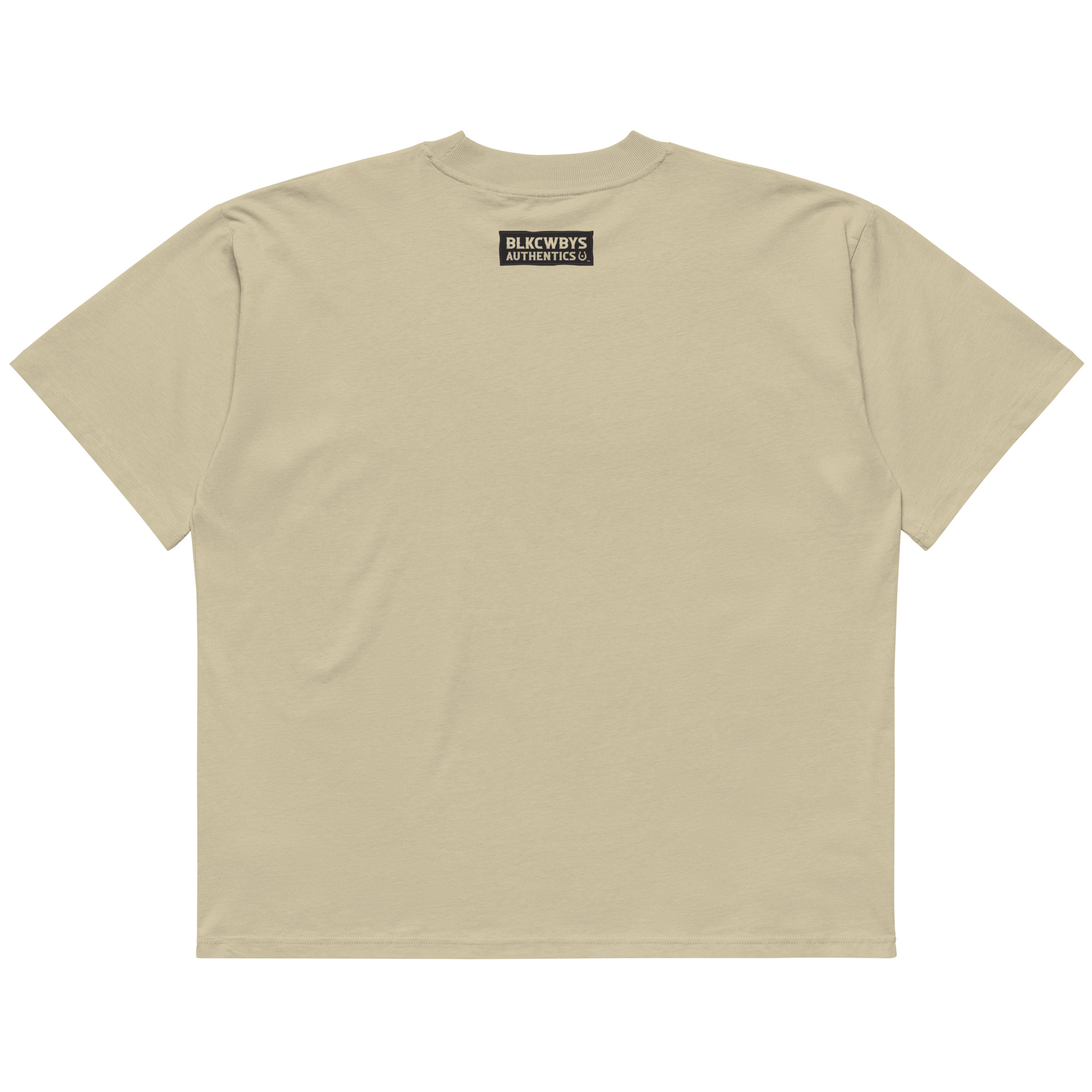 SACRAMENTO BLACK COWBOYS PARADE COMMEMORATIVE OVERSIZED T-SHIRT 