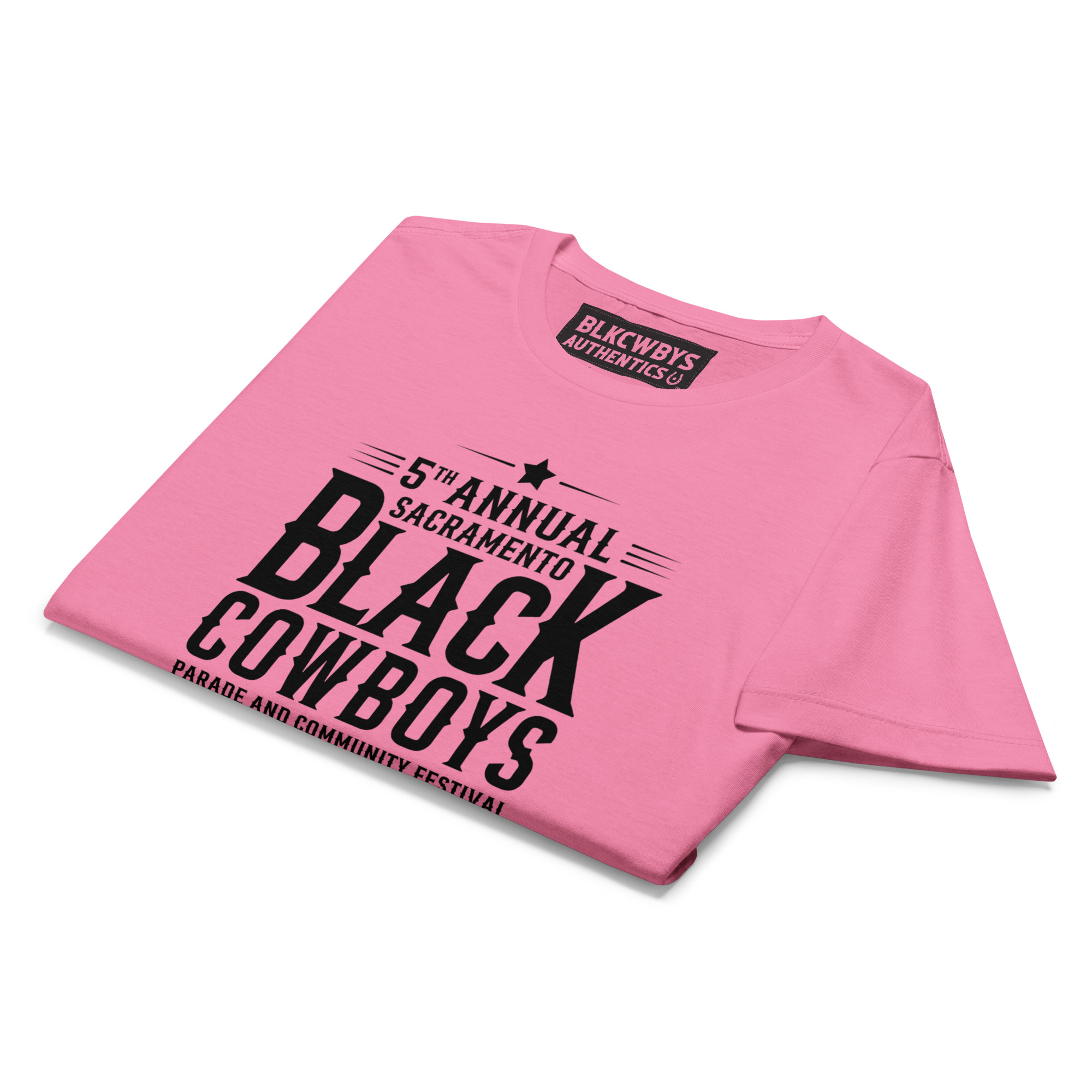 5th Annual Sacramento Black Cowboys Parade Women’s basic softstyle t-shirt