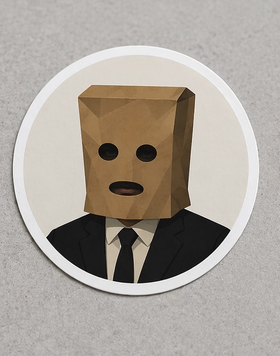 Bag Head Sticker